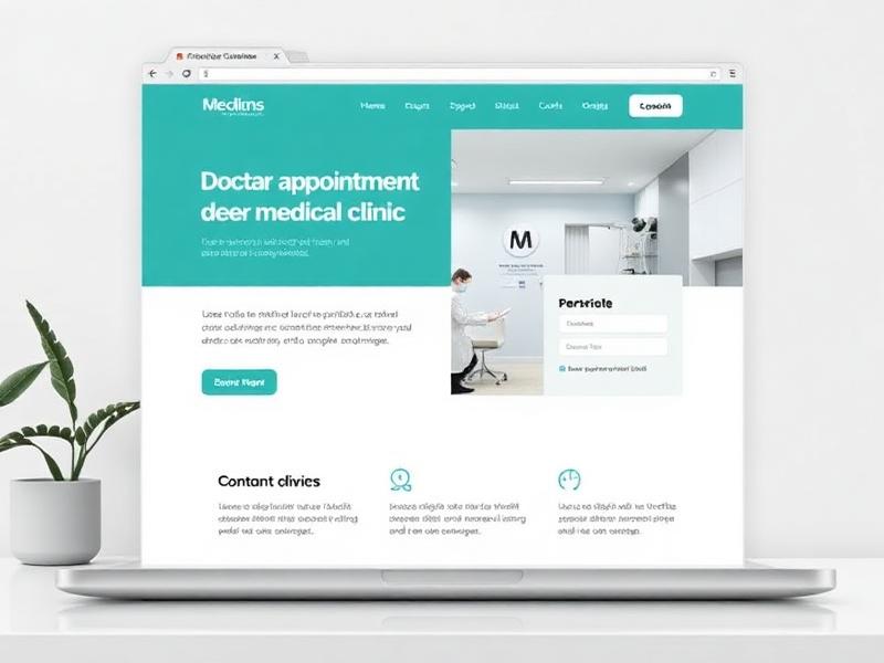 CityCare Medical Clinic website design preview